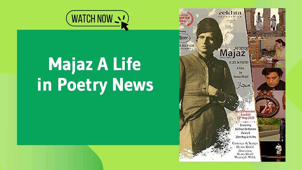 Majaz A Life in Poetry